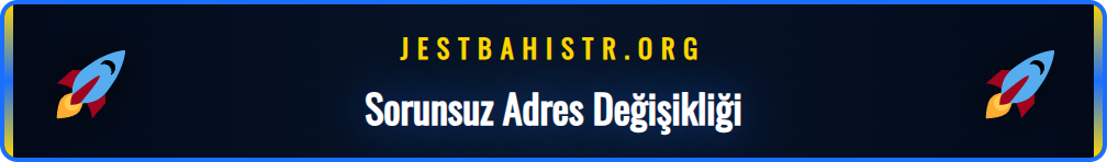 Jest Bahis TR son adresine geçişin ne kadar kolay olduğunu simgeleyen bir ok.