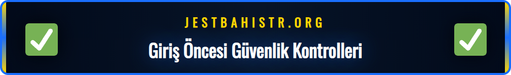 Jestbahis güncel erişim adresi için güvenlik adımlarını gösteren kalkan simgesi.