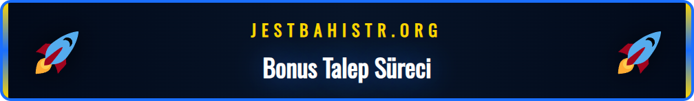 Jestbahis kayıp bonusu talep etme adımlarını anlatan ekran görüntüsü.